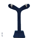 Load image into Gallery viewer, SILVER PEARL TOP WITH CZ (AT-10)