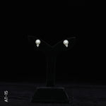 Load image into Gallery viewer, SILVER PEARL TOP WITH CZ (AT-15)