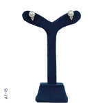 Load image into Gallery viewer, SILVER PEARL TOP WITH CZ (AT-15)