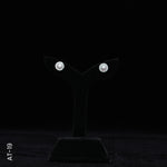 Load image into Gallery viewer, SILVER PEARL TOP WITH CZ (AT-19)