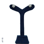 Load image into Gallery viewer, SILVER PEARL TOP WITH CZ (AT-19)