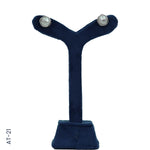 Load image into Gallery viewer, SILVER COLOR PEARL TOP WITH CZ (AT-21)