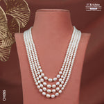 Load image into Gallery viewer, Fresh water pearl choker with gold caps - CH065