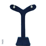 Load image into Gallery viewer, SILVER PEARL TOP WITH CZ (T1425)