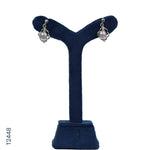 Load image into Gallery viewer, SILVER PEARL TOP HANGING WITH CZ (T2448)