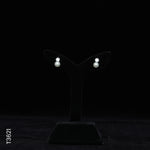 Load image into Gallery viewer, SILVER PEARL TOP WITH CZ (T3621)