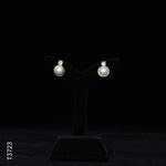 Load image into Gallery viewer, ALLOY GOLD PLATED PEARL HANGING WITH CZ (T3723)