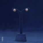 Load image into Gallery viewer, SILVER COLOR PEARL TOP WITH CZ (T4213)