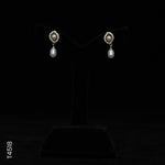 Load image into Gallery viewer, ALLOY GOLD PLATED PEARL HANGING WITH CZ (T4518)