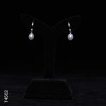 Load image into Gallery viewer, SILVER PEARL TOP HANGING WITH CZ (T4562)