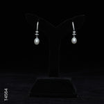 Load image into Gallery viewer, SILVER PEARL HANGING WITH CZ (T4564)