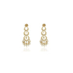 Load image into Gallery viewer, Chandbali Earrings Gold -GSPS961 KrishnaPearlsandJewellers