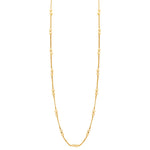 Load image into Gallery viewer, GOLD WHITE PEARL CHAIN - GCP0131