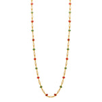 Load image into Gallery viewer, GOLD MULTI STONE PEARL CHAIN - GCP1075