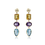 Load image into Gallery viewer, Gold -Semiprecious Earrings -GTSP652 KrishnaPearlsandJewellers