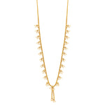 Load image into Gallery viewer, GOLD WHITE PEARL CHAIN - GCP0074