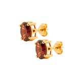 Load image into Gallery viewer, GOLD GARNET SEMI PRECIOUS TOPS WITH PENDANT - GPSM388