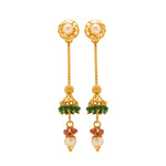 Load image into Gallery viewer, GOLD BEADS PEARL TOPS - GTP2109