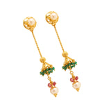Load image into Gallery viewer, GOLD BEADS PEARL TOPS - GTP2109