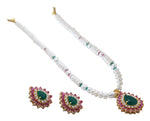 Load image into Gallery viewer, Pearl -MultiStones set -H2794 KrishnaPearlsandJewellers