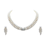 Load image into Gallery viewer, Pearl Choker -Earrings - H2095 KrishnaPearlsandJewellers