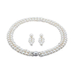 Load image into Gallery viewer, Pearl Choker -Earrings - H2095 KrishnaPearlsandJewellers