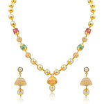 Load image into Gallery viewer, Pearl with Gold Set -GSPS922 KrishnaPearlsandJewellers