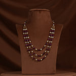 Load image into Gallery viewer, Ruby Pearl Necklace GCP1122