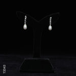 Load image into Gallery viewer, SILVER PEARL TOP HANGING WITH CZ (T3343)