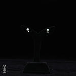 Load image into Gallery viewer, SILVER PEARL TOP WITH CZ (T4042)