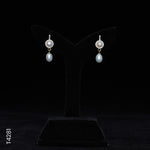 Load image into Gallery viewer, ALLOY GOLD PLATED PEARL HANGING WITH CZ (T4281)