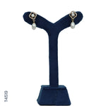 Load image into Gallery viewer, ALLOY GOLD PLATED PEARL HANGING WITH CZ (T4519)