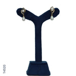 Load image into Gallery viewer, ALLOY GOLD PLATED PEARL HANGING WITH CZ (T4520)