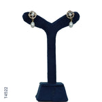 Load image into Gallery viewer, ALLOY GOLD PLATED PEARL HANGING WITH CZ (T4522)