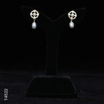 Load image into Gallery viewer, ALLOY GOLD PLATED PEARL HANGING WITH CZ (T4522)