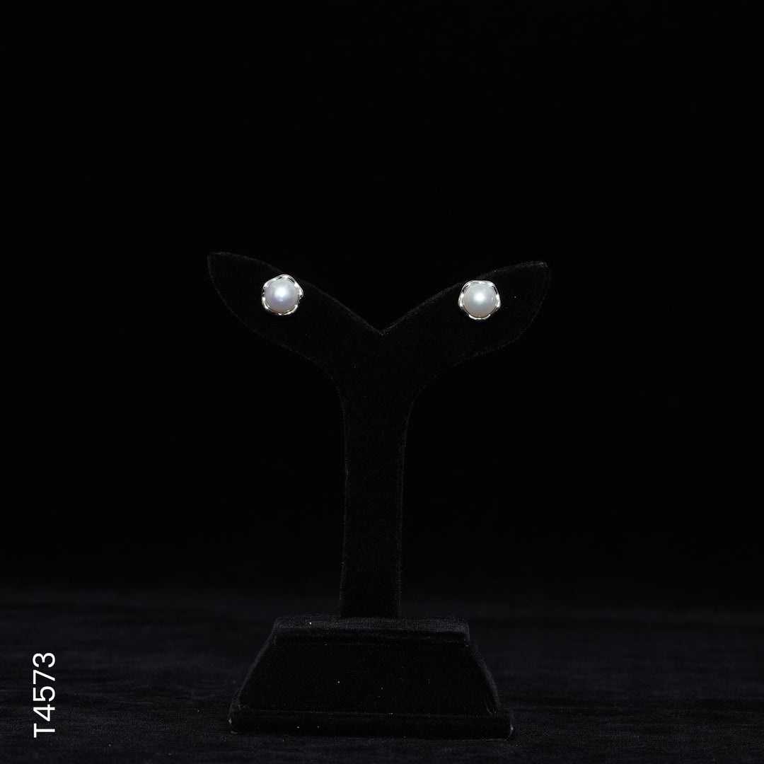 SILVER PEARL TOP  (T4573)