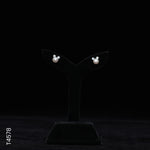 Load image into Gallery viewer, SILVER PEARL TOP WITH CZ (T4578)