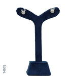 Load image into Gallery viewer, SILVER PEARL TOP WITH CZ (T4578)