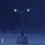 Load image into Gallery viewer, ALLOY GOLD PLATED PEARL TOP WITH GREEN COLOUR STONE &amp; PEARLS (T4619)