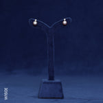 Load image into Gallery viewer, SILVER COLOR PEARL TOP WITH CZ (T - W160E)