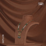 Load and play video in Gallery viewer, Gold Necklace with ramparivar pendent - GCP1139