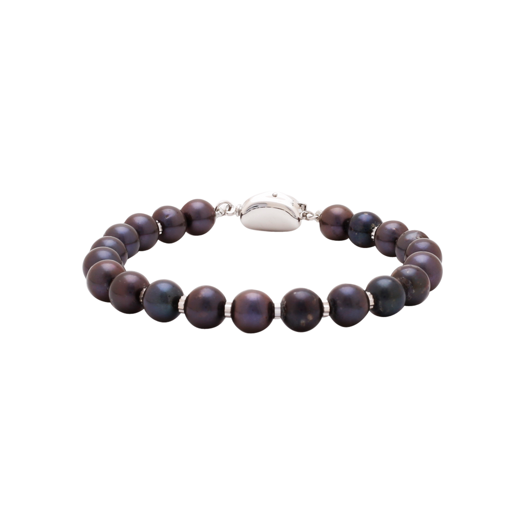PEARL BRACELET WITH WHITE GOLD BR722