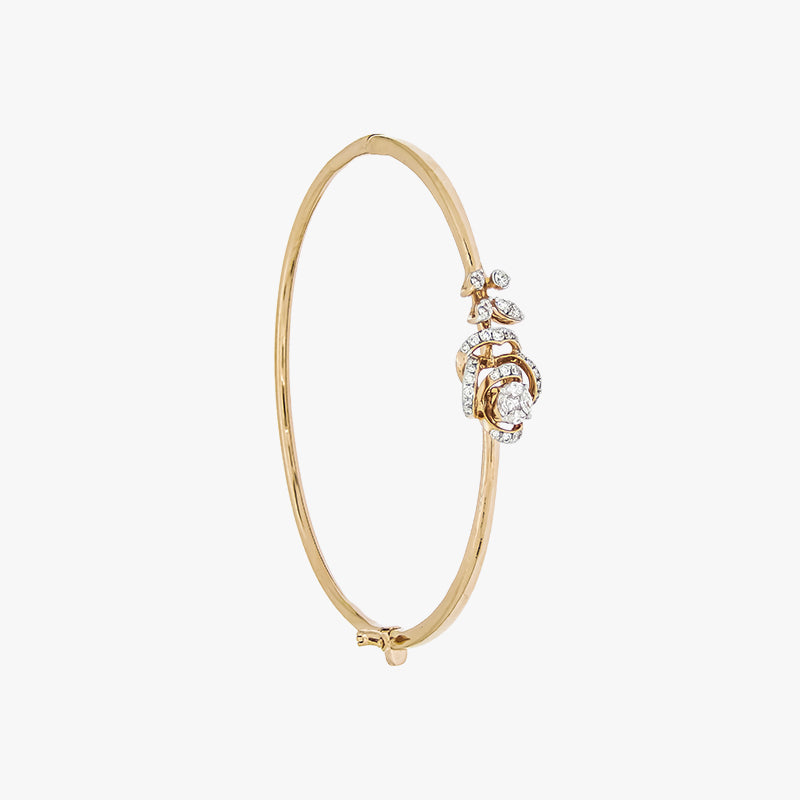 Gold Bracelet Diamond  Yellow Gold