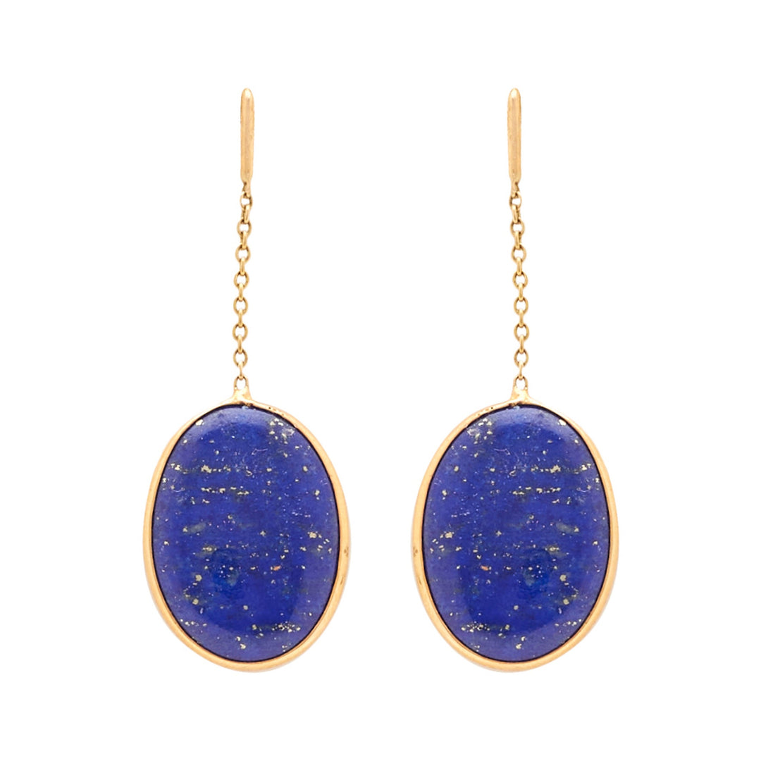 Gold -Semiprecious Earrings -GTSP573