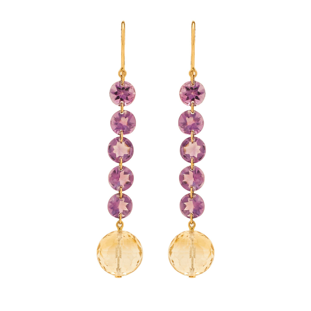 Gold -Semiprecious Earrings -GTSP627