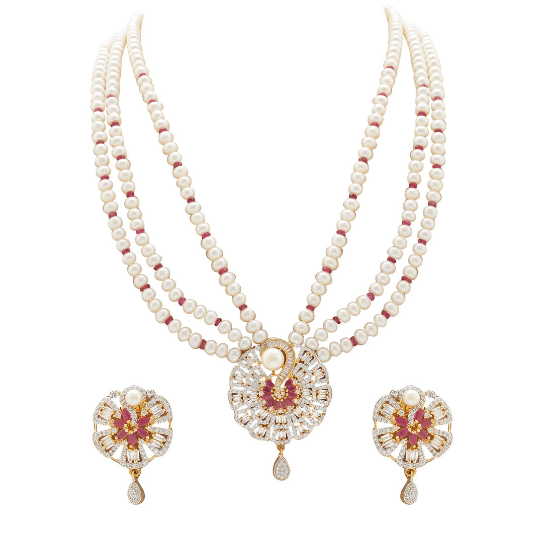 Pearl -MultiStones set -H3076