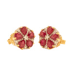 Load image into Gallery viewer, GOLD DIAMOND RUBY TOPS - GTR0513