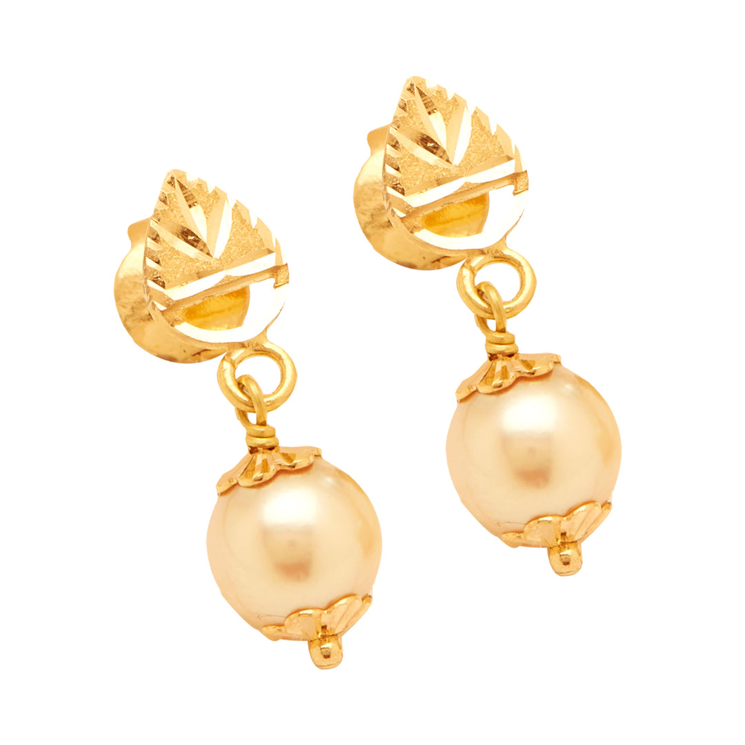 GOLD CULTURE PEARL TOPS - GTCU090