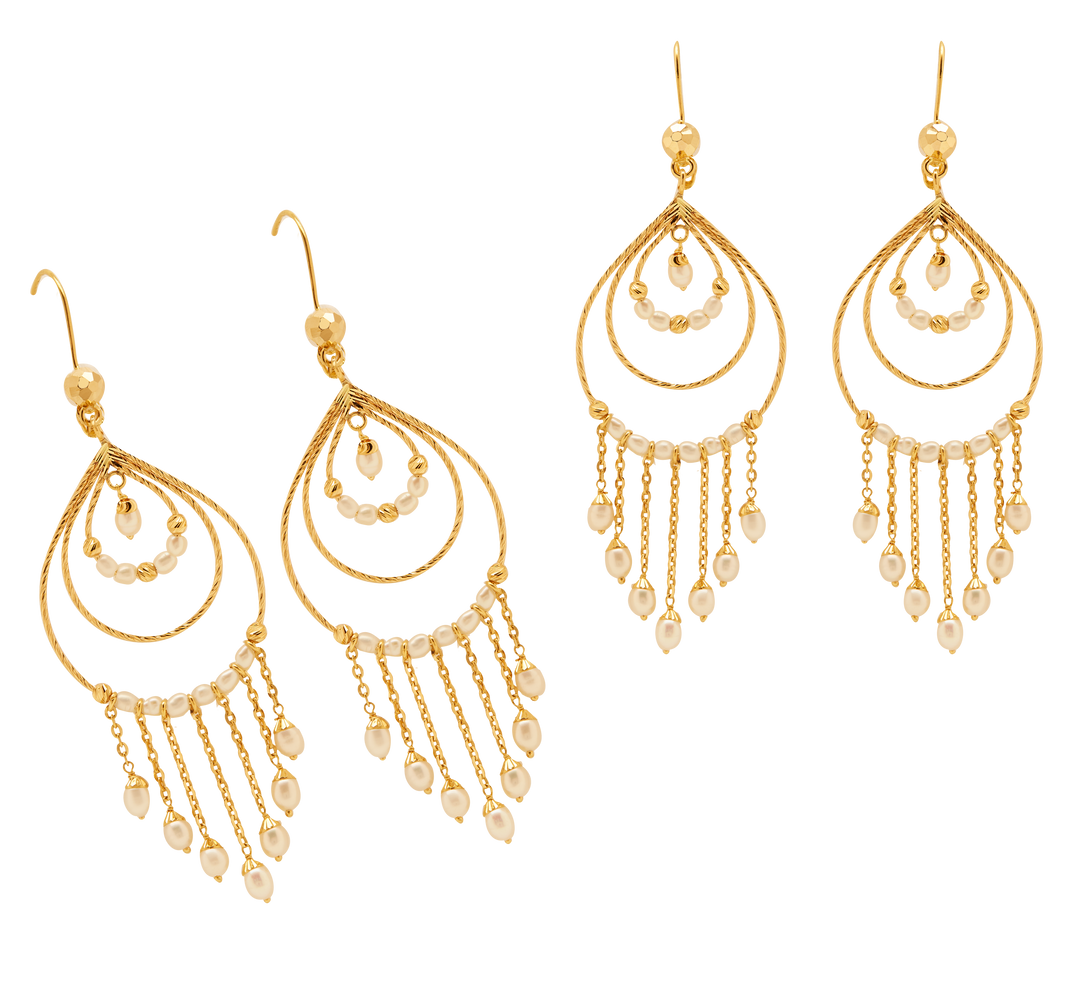 GOLD PEARL TOPS - GTWH510