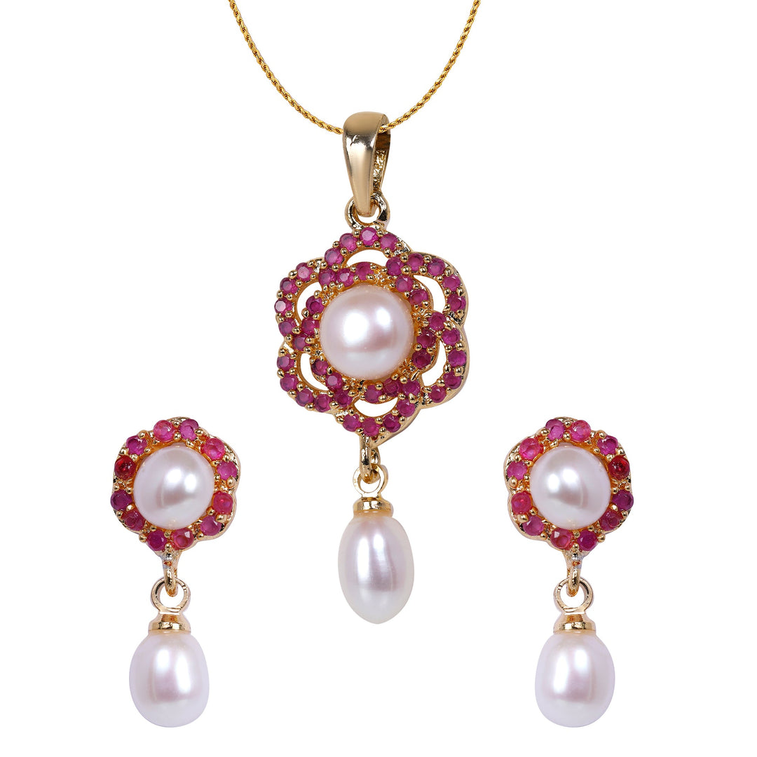 Semi Precious Stones Pendant with Top P0602